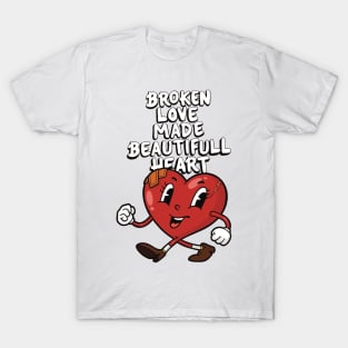 Broken Love Hearth T-Shirt